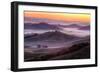 Misty Morning Hills, Petaluma California-Vincent James-Framed Photographic Print