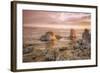 Misty Morning Light at Mono Lake, Eastern Sierras-Vincent James-Framed Photographic Print