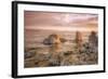 Misty Morning Light at Mono Lake, Eastern Sierras-Vincent James-Framed Photographic Print