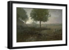 Misty Morning, Montclair, 1893-George Snr. Inness-Framed Giclee Print