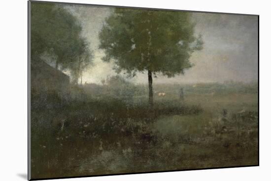 Misty Morning, Montclair, 1893-George Snr. Inness-Mounted Giclee Print