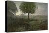 Misty Morning, Montclair, 1893-George Snr. Inness-Stretched Canvas