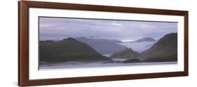 Misty Morning over Derwentwater, Borrowdale Valley, Lake District Nat'l Pk, Cumbria, England, UK-Ian Egner-Framed Photographic Print