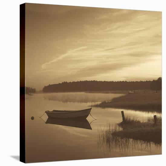 Misty Morning-Mike Sleeper-Stretched Canvas