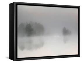 Misty Morning-Bjorn Emanuelson-Framed Stretched Canvas