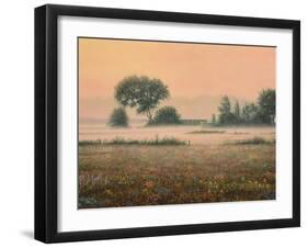 Misty Morning-James W Johnson-Framed Giclee Print