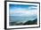 Misty Mountain Chains as Seen from Tian Mu Shan Peak, Zhejiang, China-Andreas Brandl-Framed Photographic Print