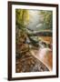 Misty Mountain Creekside, Catskills-Vincent James-Framed Photographic Print