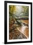 Misty Mountain Creekside, Catskills-Vincent James-Framed Photographic Print