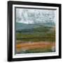 Misty Mountain II-Alicia Ludwig-Framed Art Print