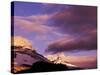 Misty Mountain Peaks at Sunrise, Yoho National Park, British Columbia, Canada-Adam Jones-Stretched Canvas