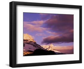 Misty Mountain Peaks at Sunrise, Yoho National Park, British Columbia, Canada-Adam Jones-Framed Photographic Print