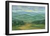 Misty Mountain View I-Julie Joy-Framed Art Print