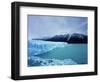 Misty Mountains Behind Glacier-Jonathan Andrew-Framed Photographic Print