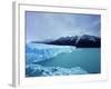 Misty Mountains Behind Glacier-Jonathan Andrew-Framed Photographic Print