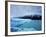 Misty Mountains Behind Glacier-Jonathan Andrew-Framed Photographic Print