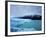 Misty Mountains Behind Glacier-Jonathan Andrew-Framed Photographic Print