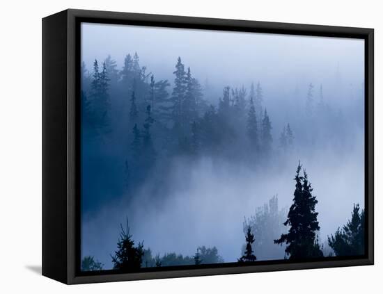 Misty Mountains XV-null-Framed Stretched Canvas