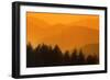 Misty Mountains-null-Framed Photographic Print