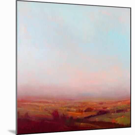 Misty Orange and Red-William McCarthy-Mounted Premium Giclee Print