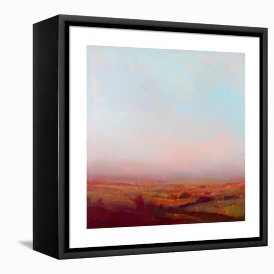 Misty Orange and Red-William McCarthy-Framed Stretched Canvas