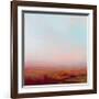 Misty Orange and Red-William McCarthy-Framed Art Print