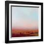 Misty Orange and Red-William McCarthy-Framed Art Print