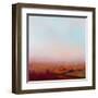 Misty Orange and Red-William McCarthy-Framed Art Print