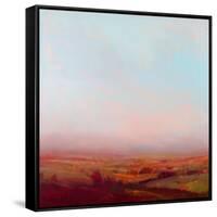 Misty Orange and Red-William McCarthy-Framed Stretched Canvas