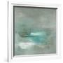 Misty Pale Azura Sea-Heather Ross-Framed Art Print