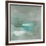 Misty Pale Azura Sea-Heather Ross-Framed Art Print