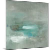Misty Pale Azura Sea-Heather Ross-Mounted Art Print