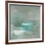 Misty Pale Azura Sea-Heather Ross-Framed Art Print