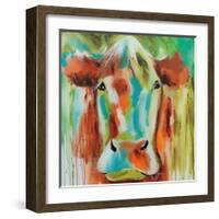 Misty Pasture-Amanda J^ Brooks-Framed Giclee Print