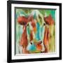 Misty Pasture-Amanda J^ Brooks-Framed Giclee Print