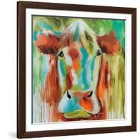 Misty Pasture-Amanda J^ Brooks-Framed Art Print