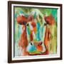 Misty Pasture-Amanda J^ Brooks-Framed Art Print