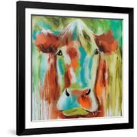 Misty Pasture-Amanda J^ Brooks-Framed Art Print