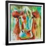 Misty Pasture-Amanda J^ Brooks-Framed Art Print