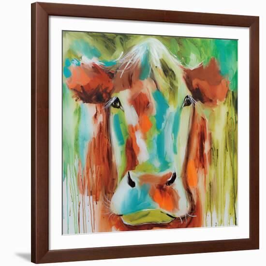 Misty Pasture-Amanda J^ Brooks-Framed Art Print