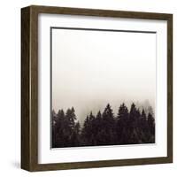 Misty Peaks-Florian Schleinig-Framed Giclee Print