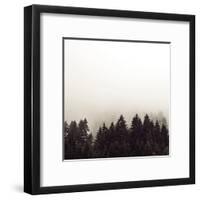 Misty Peaks-Florian Schleinig-Framed Giclee Print