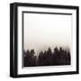 Misty Peaks-Florian Schleinig-Framed Giclee Print