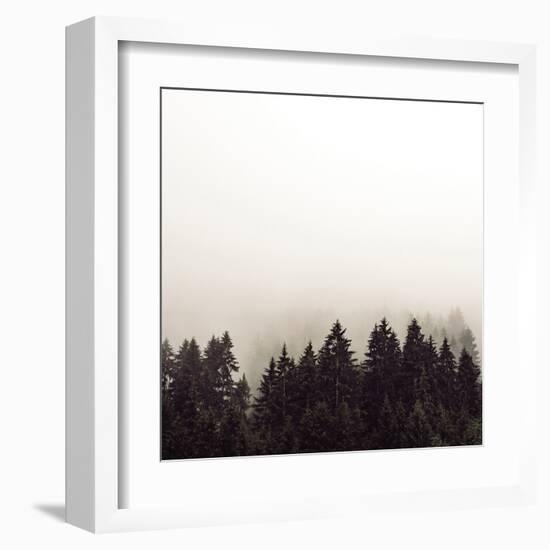Misty Peaks-Florian Schleinig-Framed Giclee Print