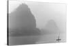 Misty River, Guilin, China-null-Stretched Canvas