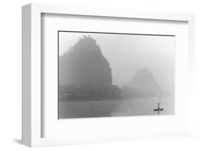 Misty River, Guilin, China-null-Framed Art Print