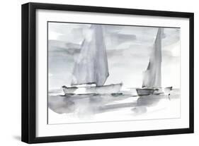Misty Sails II-Ethan Harper-Framed Art Print
