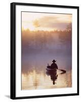 Misty Summer Morning-Peter Lilja-Framed Photographic Print