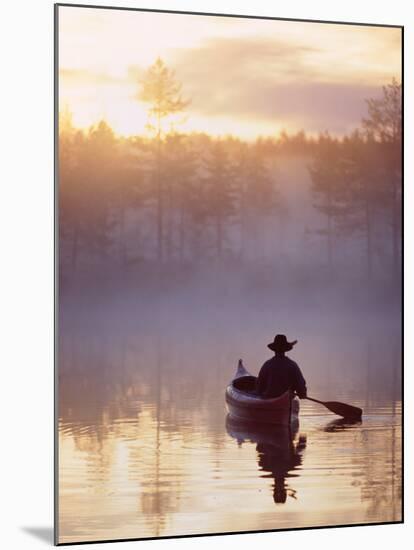 Misty Summer Morning-Peter Lilja-Mounted Photographic Print