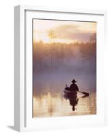 Misty Summer Morning-Peter Lilja-Framed Photographic Print